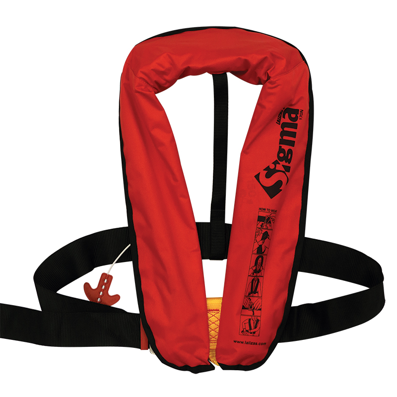 [71096] Sigma Infl.Lifejacket, Auto, 170N, ISO, Adult, Red image