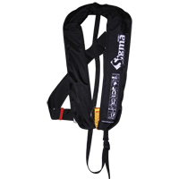 [72081] Sigma Infl.Lifejacket, Auto, 170N, w/D-ring & Crotch Strap, ISO, Adult, Βlack image