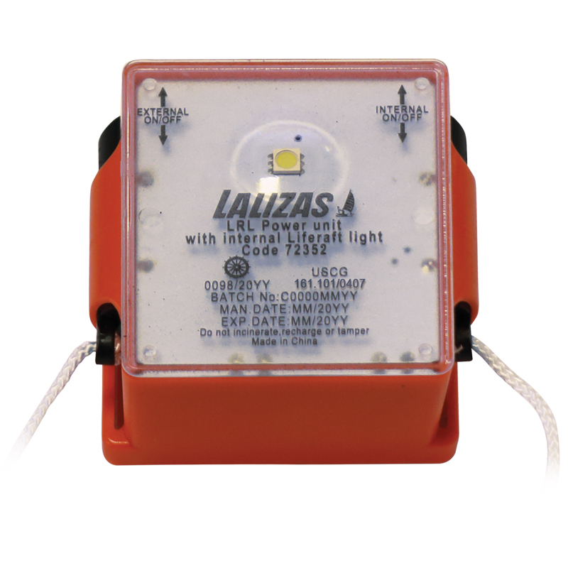 [72352] LALIZAS LRL Power Unit with Internal Liferaft Light, SOLAS/MED/USCG image