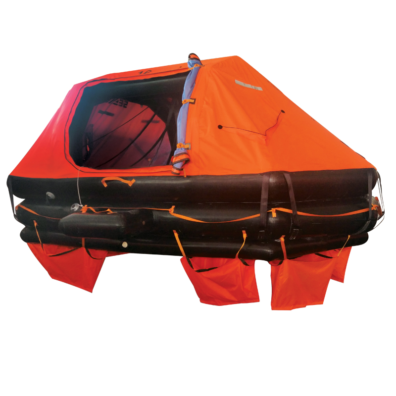 [73143] LALIZAS Liferaft SOLAS OCEANO, Davit-launched Self-righting Type, 20 prs, canister (B) image