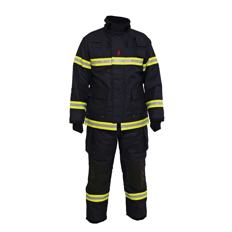 [74299] LALIZAS Antipiros Fireman's Jacket & Trousers, Blue, XL,SOLAS/MED image