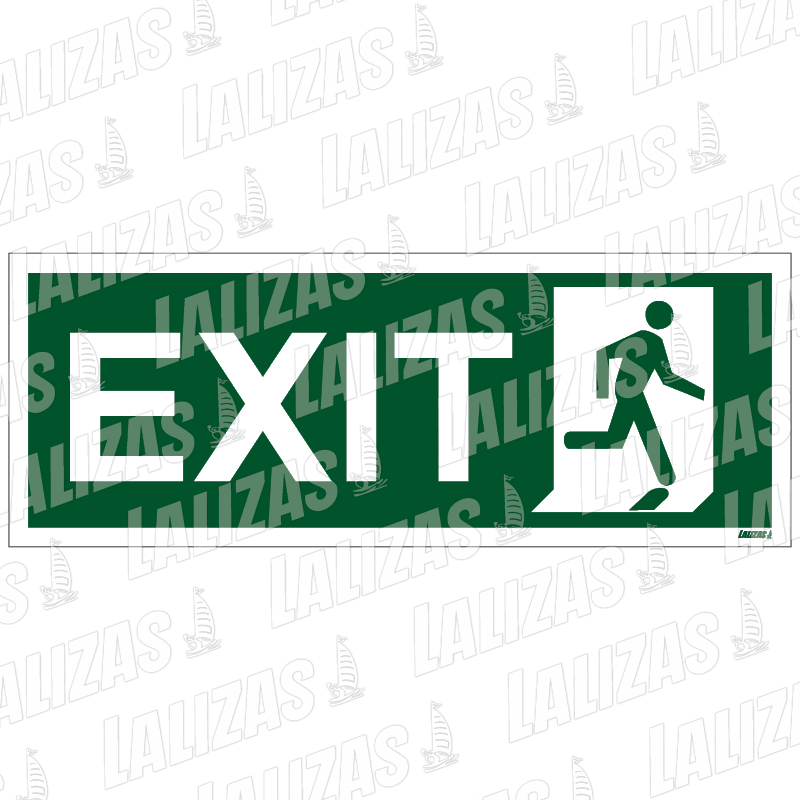 [814410] Exit Running Man Right (15x40cm) image