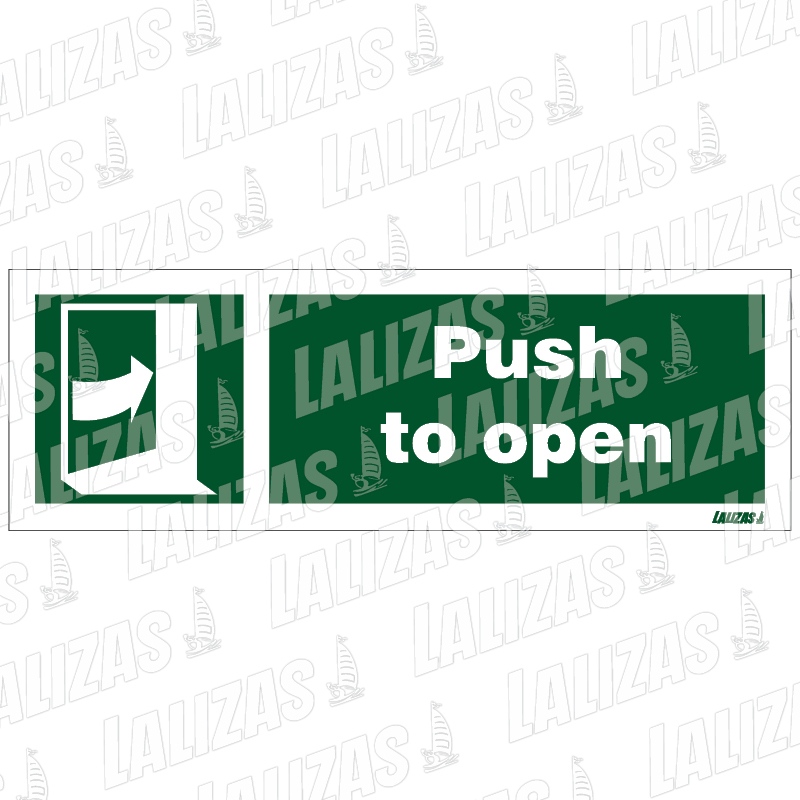 [814480] Arrow Push to Open (R) (4'' X 12'') (10 X 30 cm) image