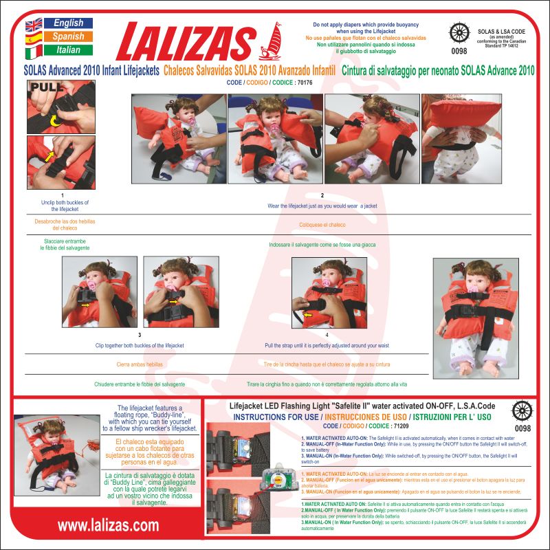 [830016] Donning Instructions 70176+71209, UK-ES-IT, Dd (12'' x 12'') (30 x 30 cm) image