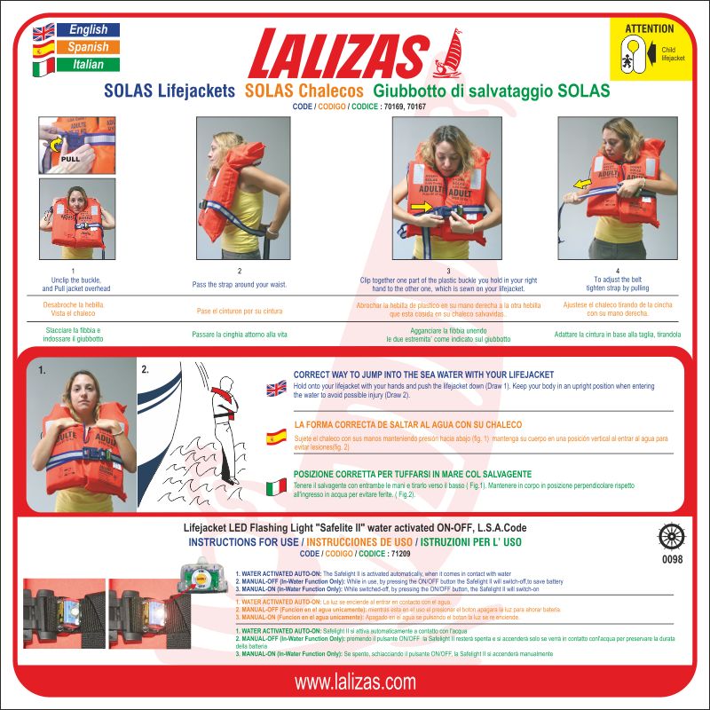 [830025] Donning Instructions 70169, 70167+71209, UK-ES-IT, Dd (12'' x 12'') (30 x 30 cm) image