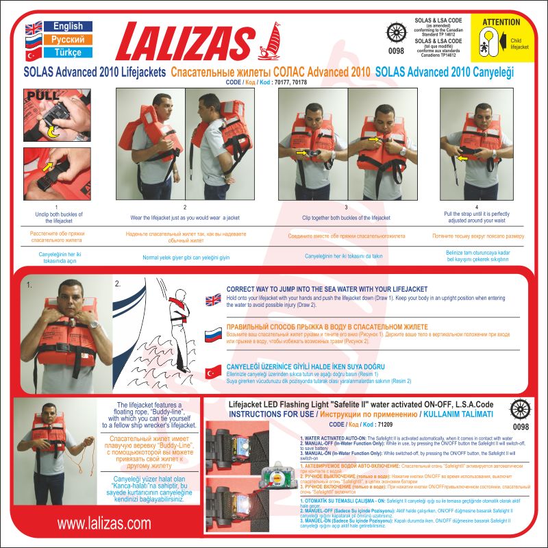 [830038] Donning Instructions 70177, 70178+71209, UK-Russian-Turkish, Dd (12'' x 12'') (30 x 30 cm) image