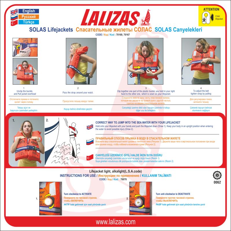 [830042] Donning Instructions 70169, 70167+71209, UK-Russian-Turkish, Dd (12'' x 12'') (30 x 30 cm) image