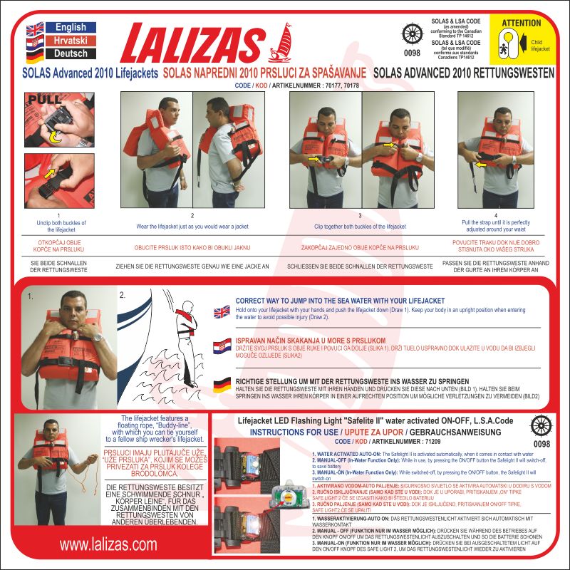 [830045] Donning Instructions 70177, 70178+71209, UK-Croatian-Deutsch, Dd (12'' x 12'') (30 x 30 cm) image