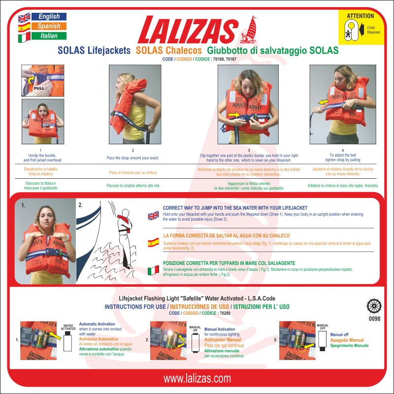 [830077] Donning Instructions 70169, 70167+70280, UK-ES-IT, Dd (12'' x 12'') (30 x 30 cm) image