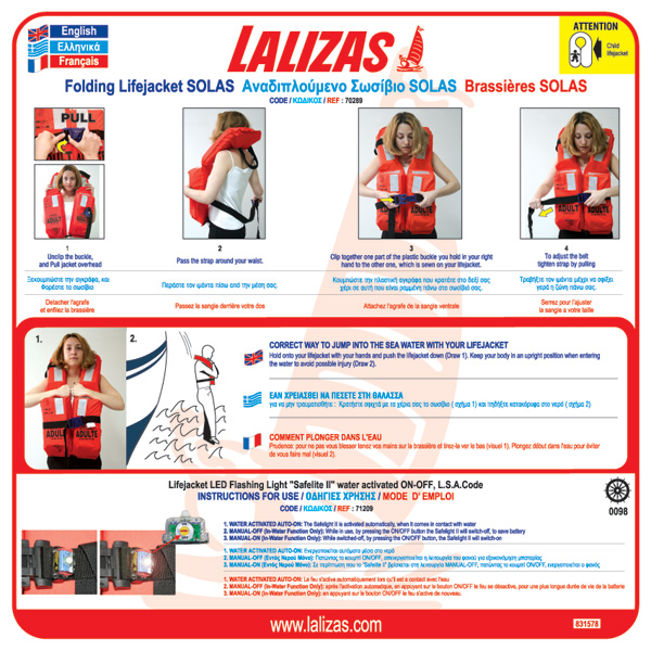 [831591] Donning Instructions 70289+71209, UK-ES-IT, (12'' x 12'') (30 x 30 cm) image