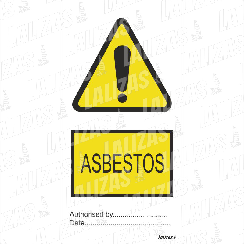 [842503] Asbestos, Bd (3'' x 6'') (7.5 x 15 cm) image