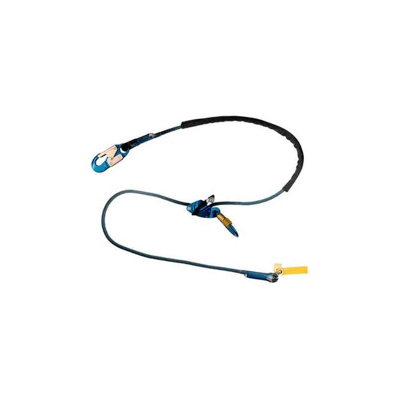 3M™ DBI-SALA® Trigger X Adjustable Rope Positioning Lanyard 1234089, Blue, 10' image