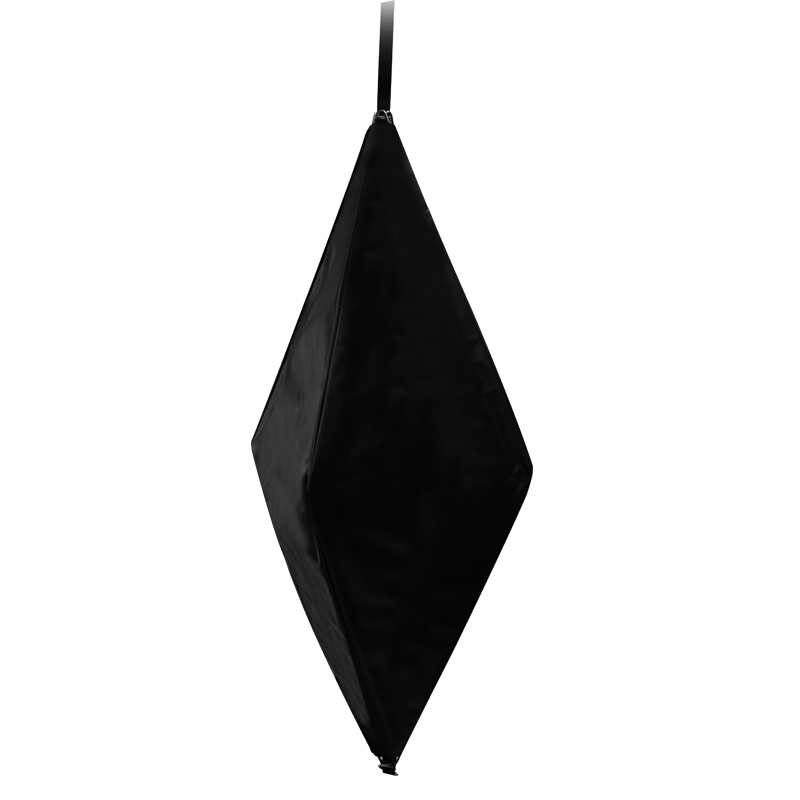 Day signal, diamond, 1200x600mm, black image