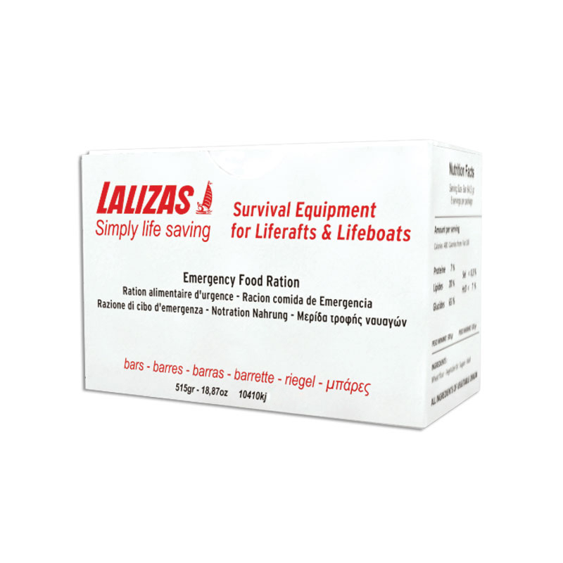 LALIZAS Emergency liferaft food ration 0,5 kg, 2503kcal image