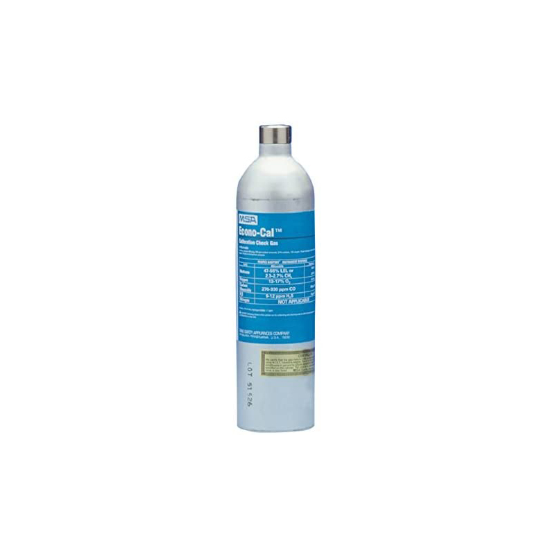 MSA Calibration Gas Cylinder, Type 6 DM, 8% Butane in N2 image