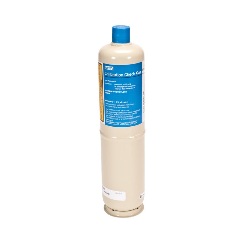 MSA Replacement Calibration Gas - 100 ppm Isobutylene (103 Liter) image