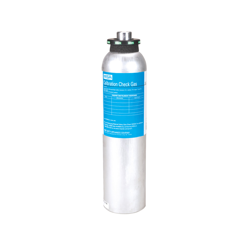 MSA RP Cylinder 58L , 60 PPM CO, 20 PPM H2S, 15% O2, 1.45% CH4 image