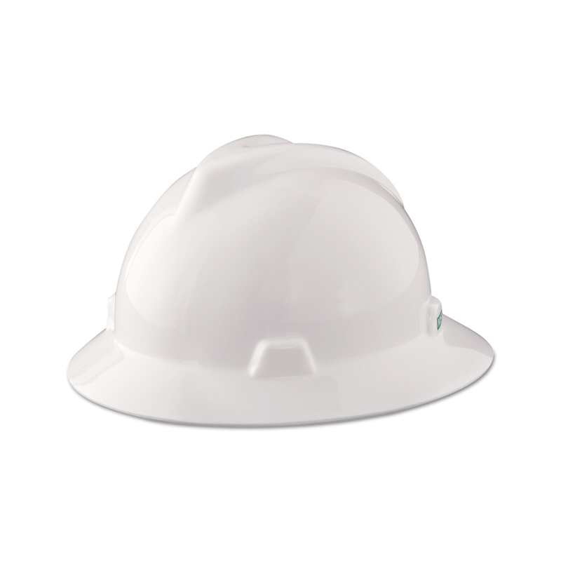 V-Gard Full Brim Hard Cat w/ Staz-On Suspension, White image