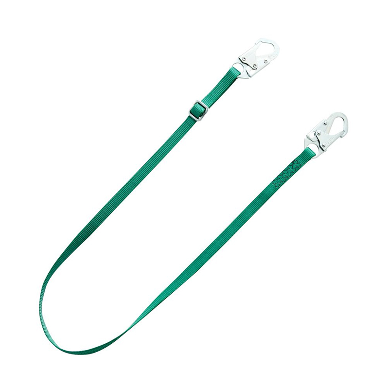 MSA V-Series Single-Leg Adjustable Restraint Lanyard, 6', 36C small snaphooks, ANSI Z359.3 image