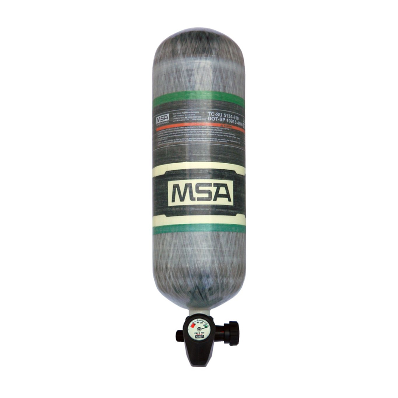 MSA Cylinder Assembly, G1, RC, 4500 Psig, 30min image