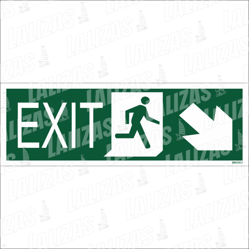 Exit Left-man Run Right-arrow Down/right image