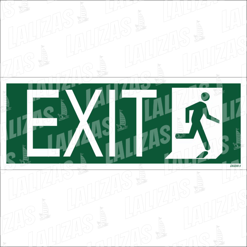 Exit Left-man Run Right image