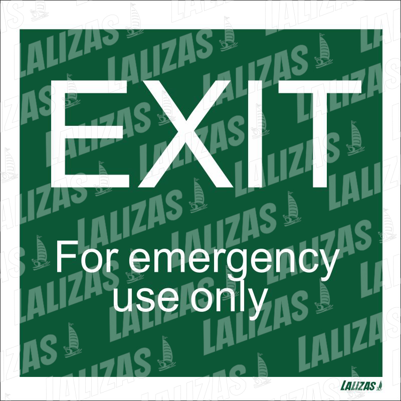 Exit-for Em. Use Only image