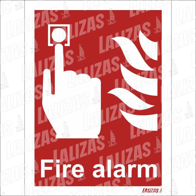 Fire Alarm, with text image