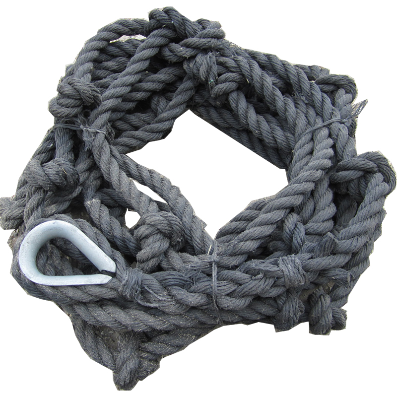 Escape & Knotted Rope, 1 1/4" Poly pro, knots2' apart image