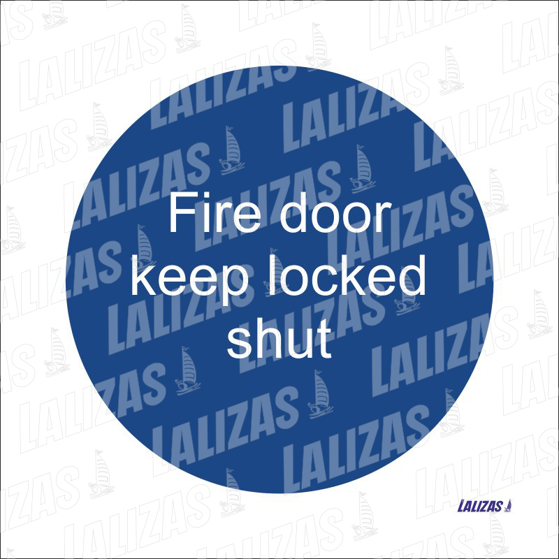 Fire Door Keep Locked Shut image