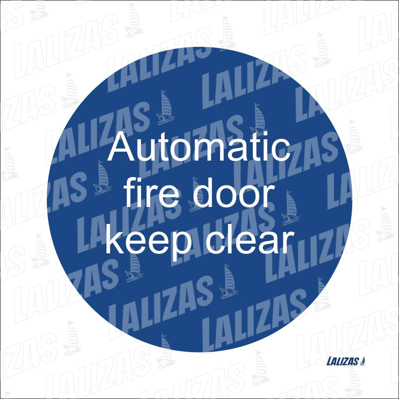 Automatic Fire Door Keep Clear image