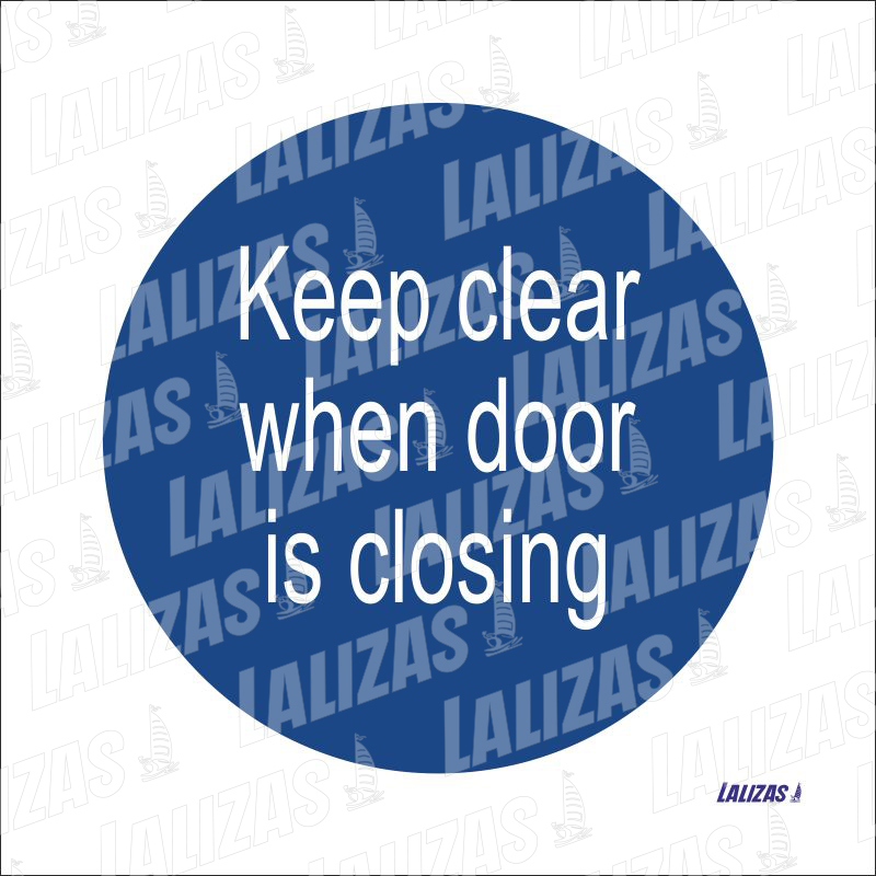 Keep Clear When Door Is Closing image