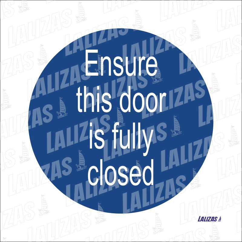 Ensure This Door Is Fully Closed image