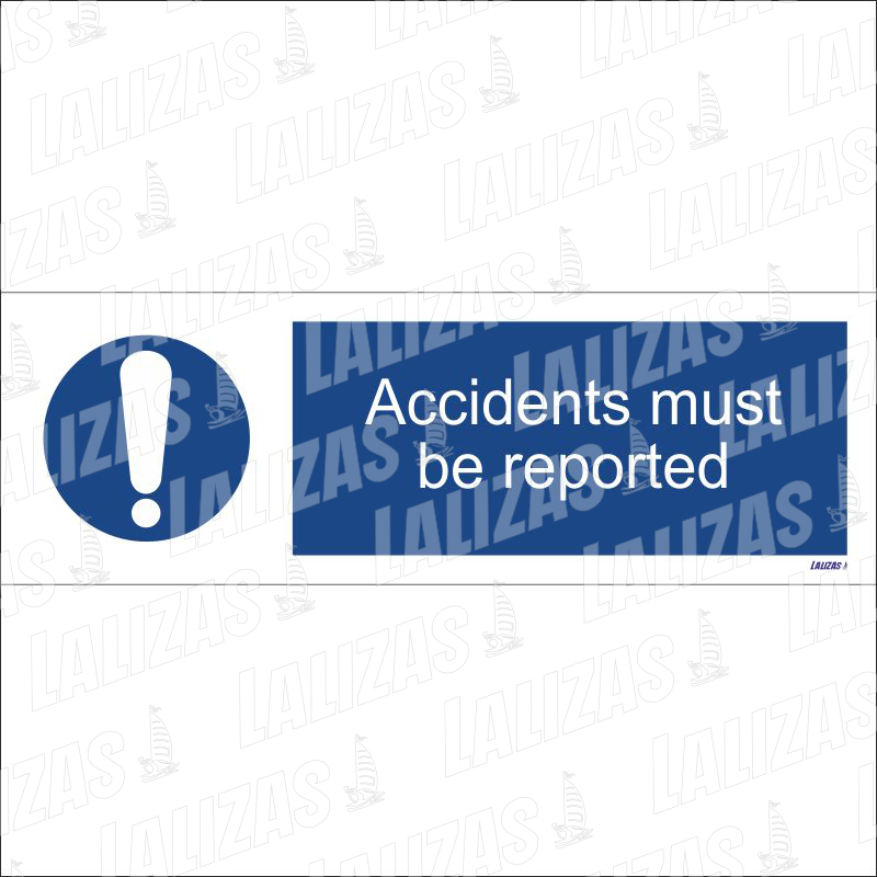 Accidents Must Be Reported image