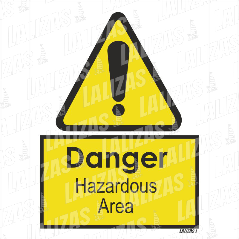 Warning - Hazardous Area image
