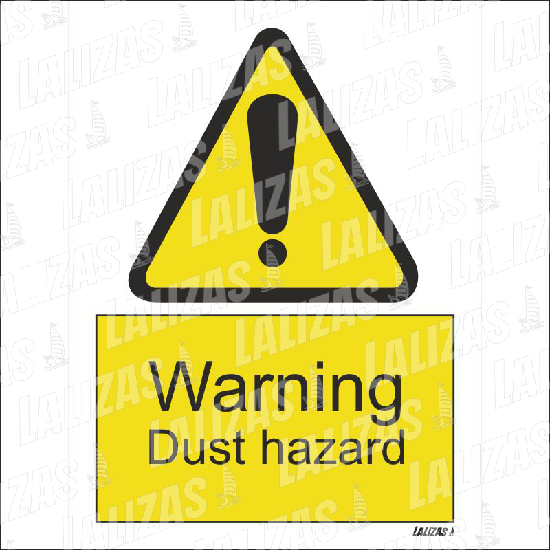 Danger - Dust Hazard image