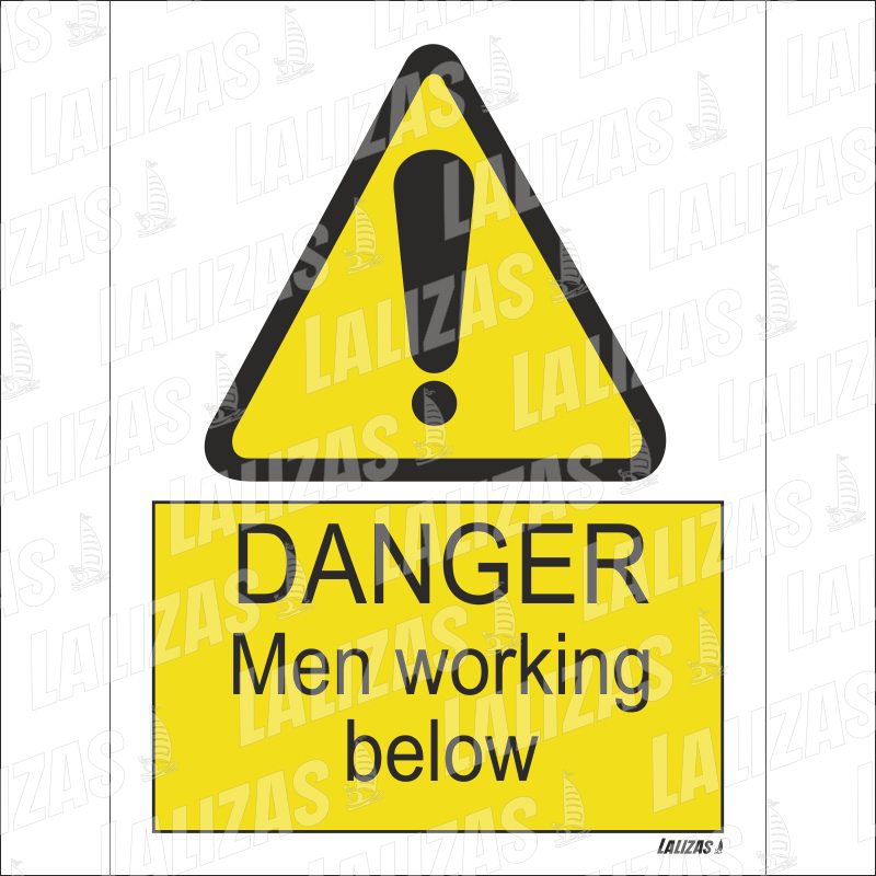 Danger Men Working Below image