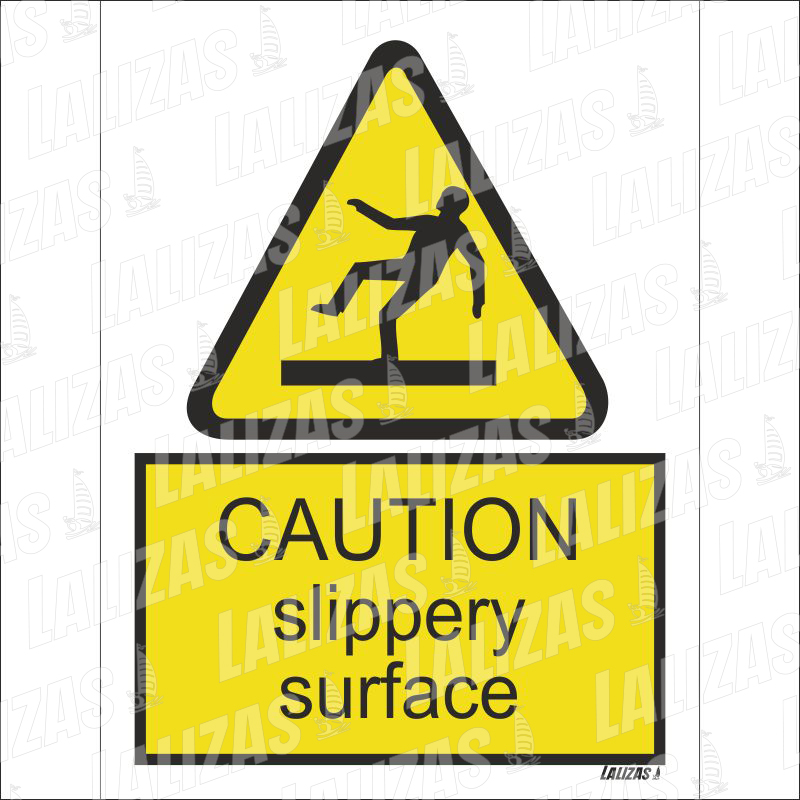 Caution - Slippery Hazard image