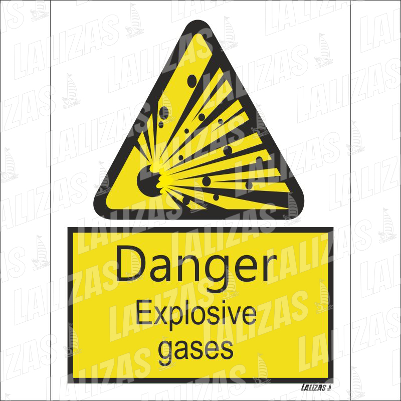 Caution - Explosive Gases image