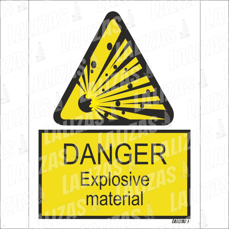 Danger - Explosive Material image