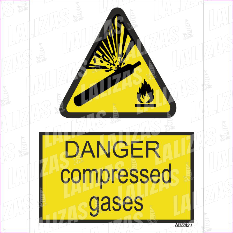 Danger - Compressed Gases image