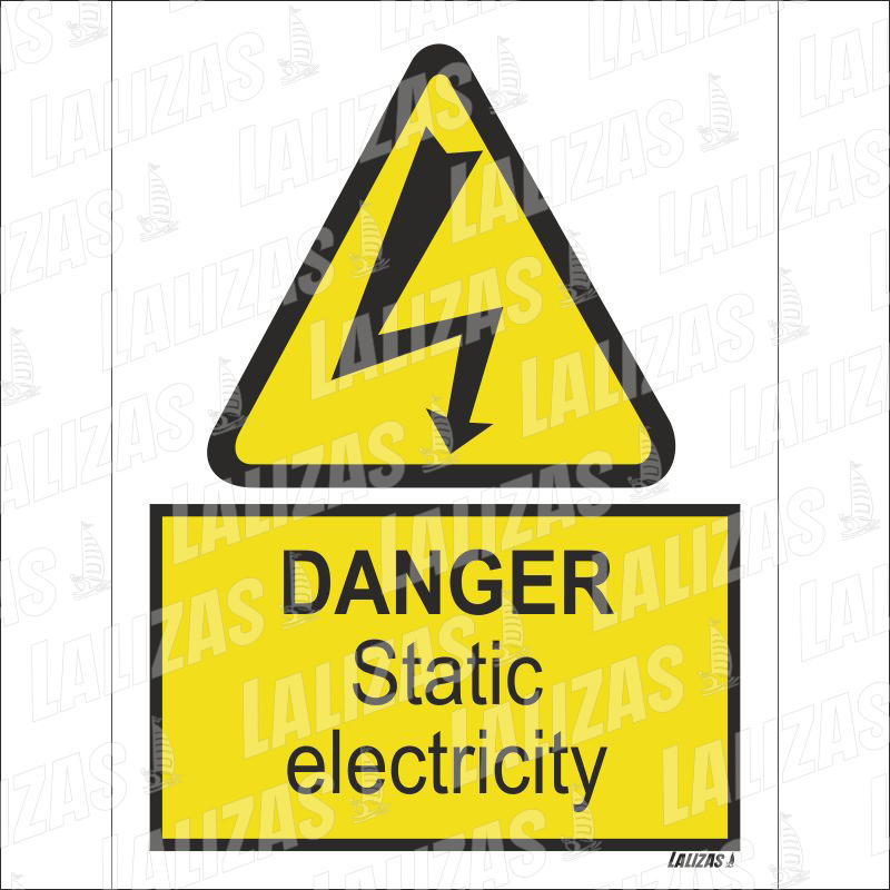 Danger Static Electricity (15x20) image