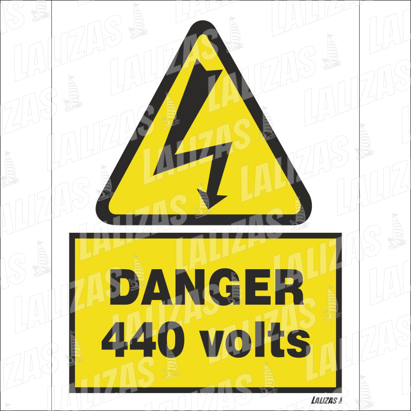 Danger - 440 Volts image