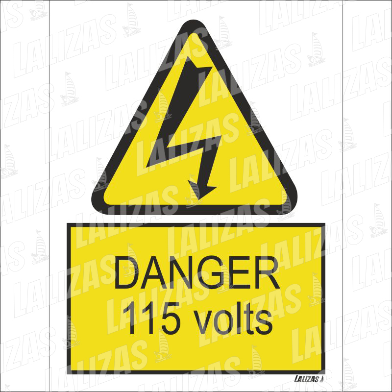 Danger - 115 Volts image