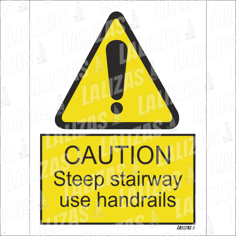 Caution - Steep Stairways image