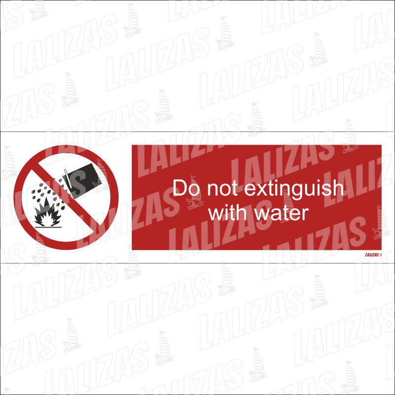 Do Not Extinguish With Water image