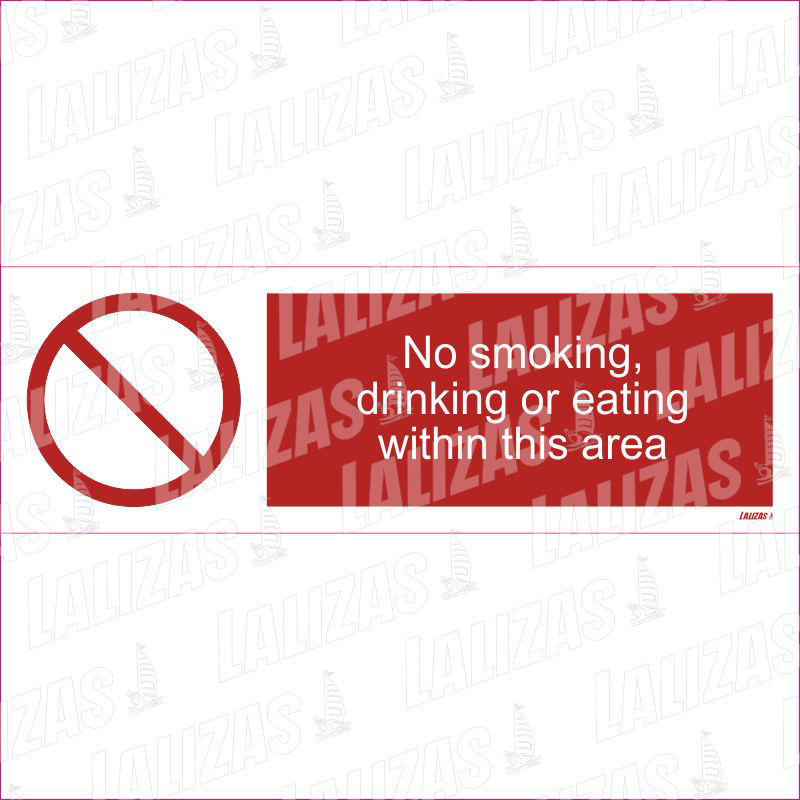 No Smoking, Drinking or Eating, Within this Area image