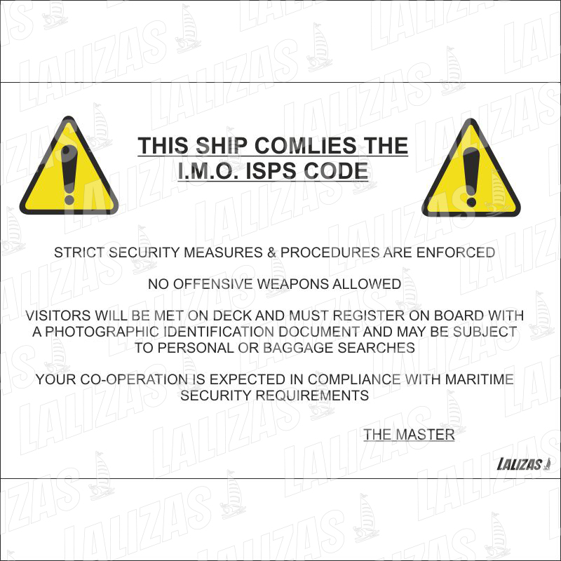 This Ship Complies With Imo Isps Code image