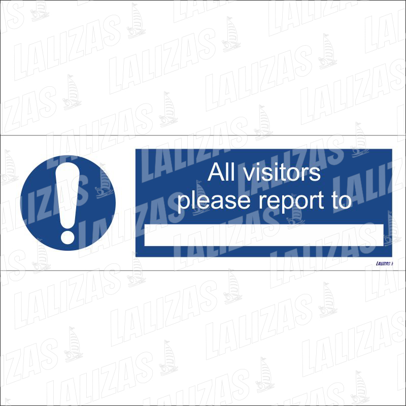 All Visitors Please Report To image