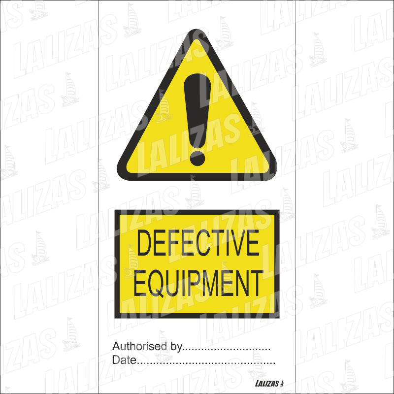 Defective Equipment image
